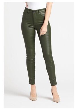 Kut from the Kloth Mia Faux Leather Skinny Jeans